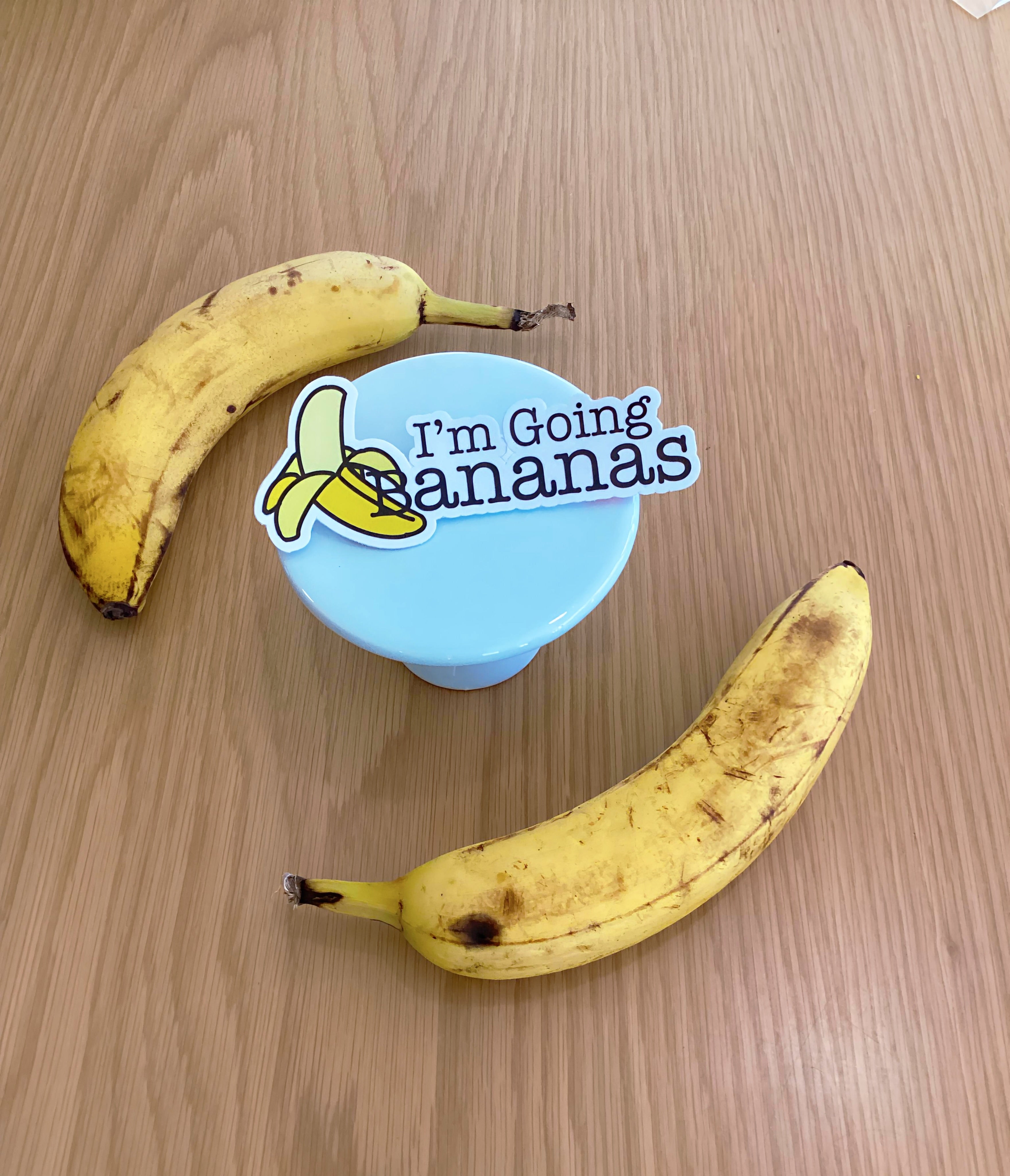 " I'm going bananas! " SINGLE sticker