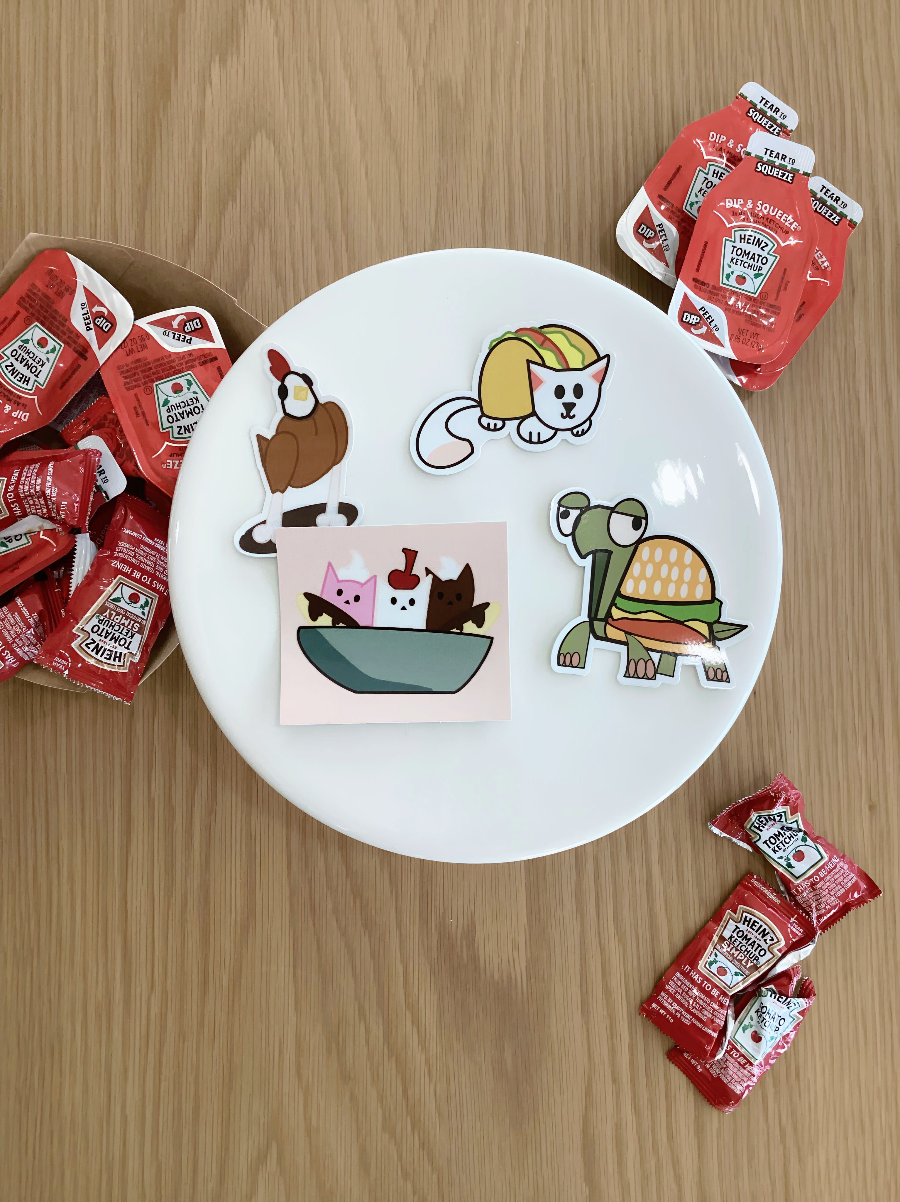 Fast foodie-mals